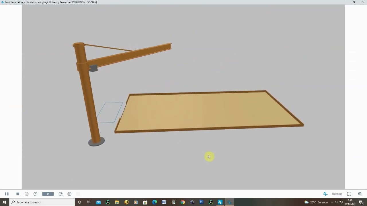 Video Tutorial Multilevel Delivery Menggunakan Anylogic