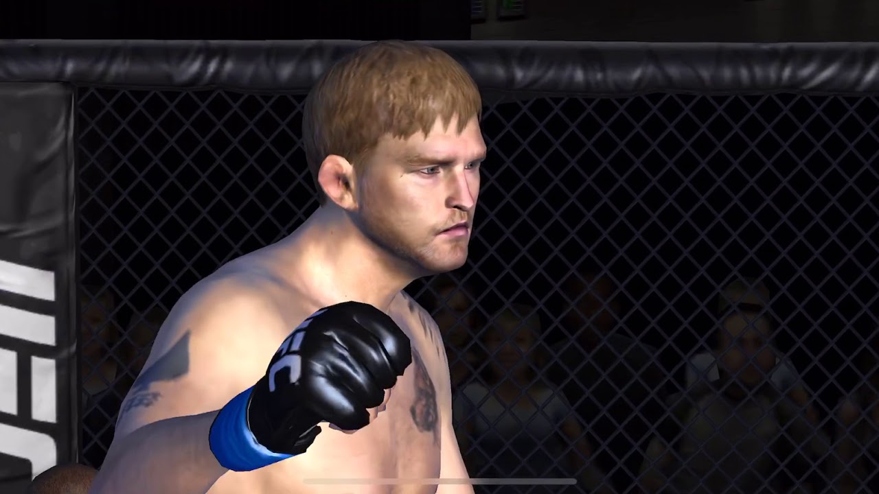 EA Sports UFC IOS game - first few fights