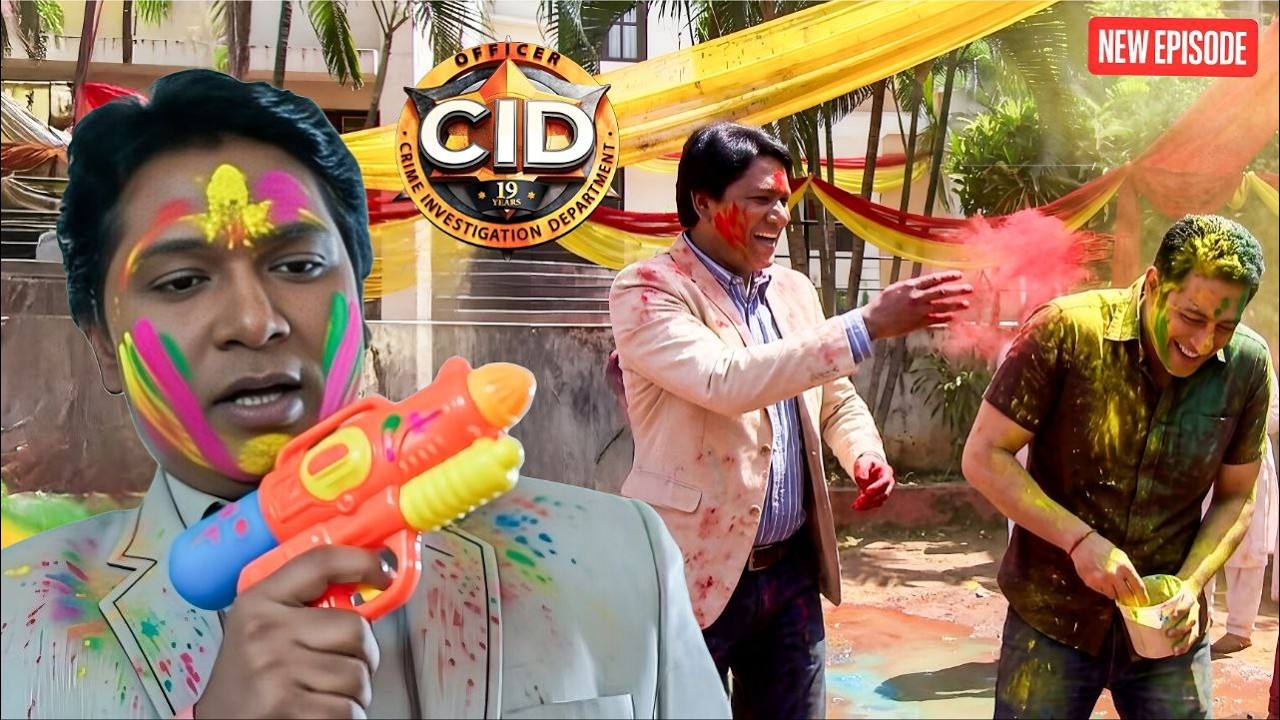 Abhijeet ने होली में Sachin पर चलाई पिचकारी ! || CID | Latest  Episode ||