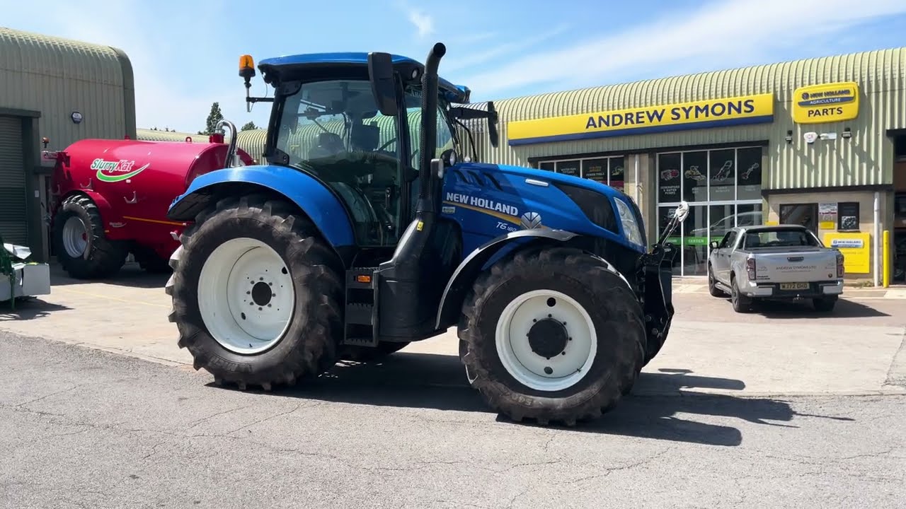 Andrew Symons Ltd New Holland T6.180 Dynamic Command Tractor Walk Around Video 31022165 (DC)