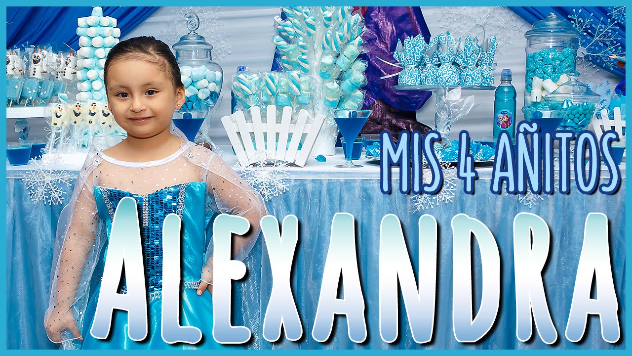 Los 4 años de Alexandra - Show de Frozen / Chiquilandia show