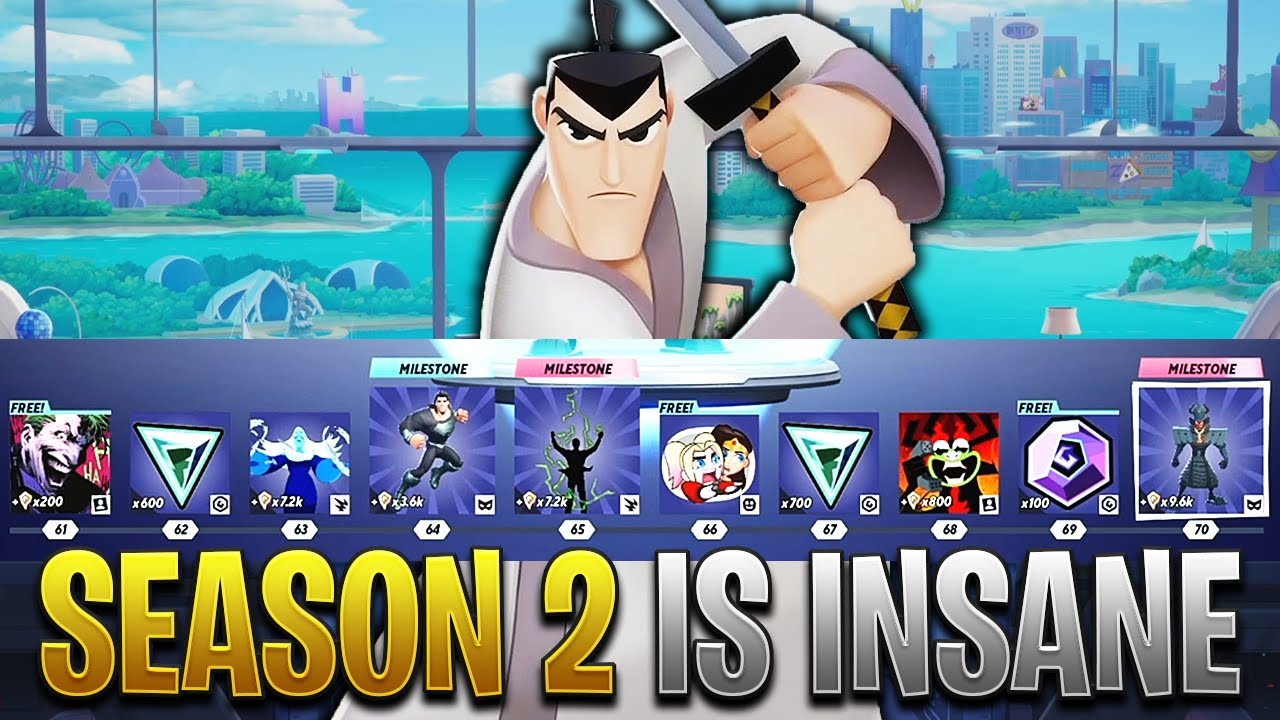 FIRST LOOK at MultiVersus Season 2 - Samurai Jack Gameplay, Battle Pass, Ranked Mode and MORE!