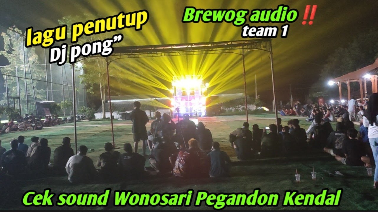 Lagu wajib Dj pong
