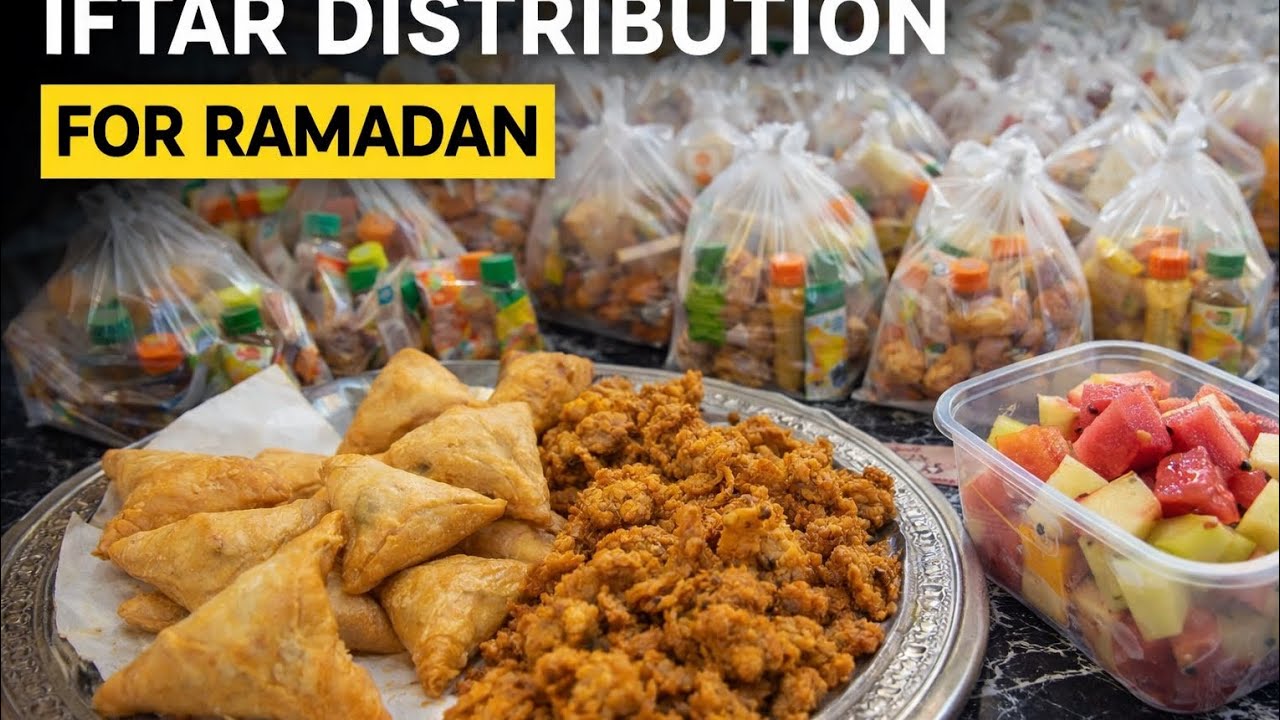 50 Logo Ki Aftari | Ramadan Iftar Distribution | Samosa Pakora Fruit Bags #ramadan 