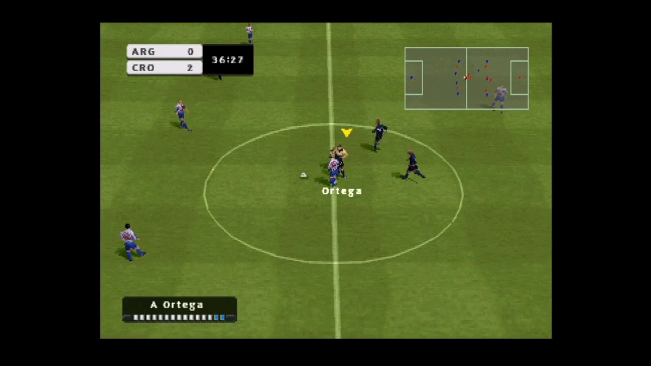 23. Argentina - Croatia - FIFA 2003 (PSX,RPi3)