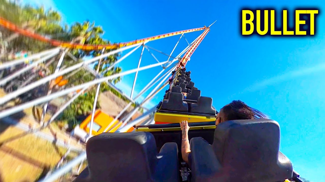 BULLET - Unique Shuttle Loop by Schwarzkopf - POV/Off-Ride, Selva Mágica
