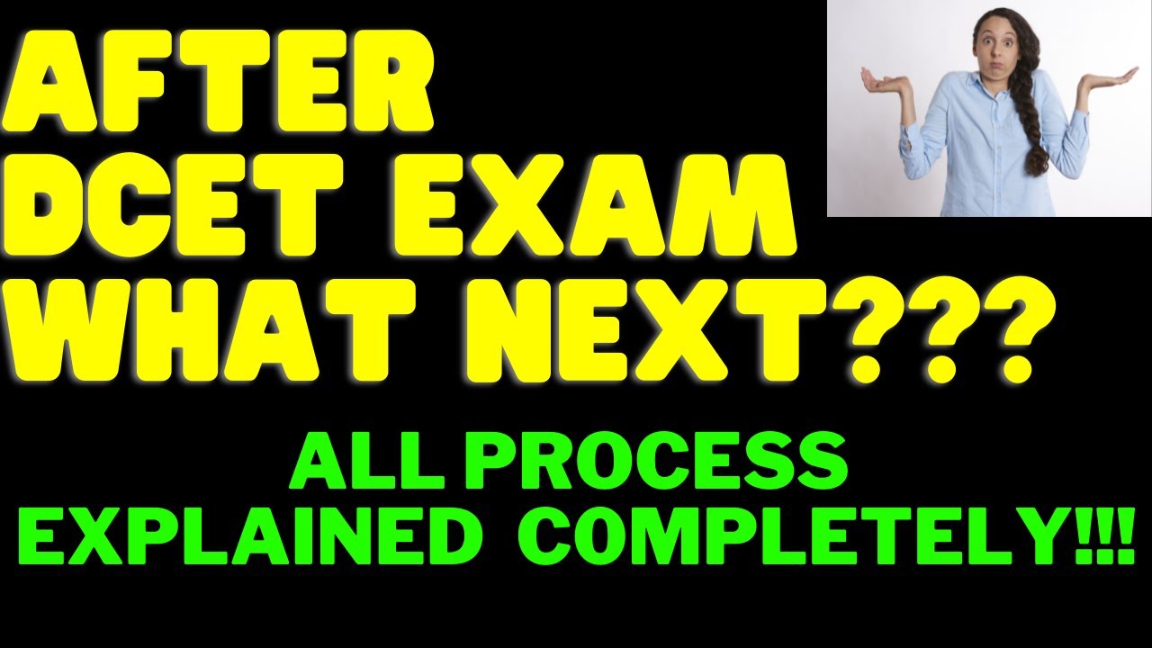 What next after DCET Exam |Diploma CET Documents Verification Procedure |DCET 2022 |Option Entry