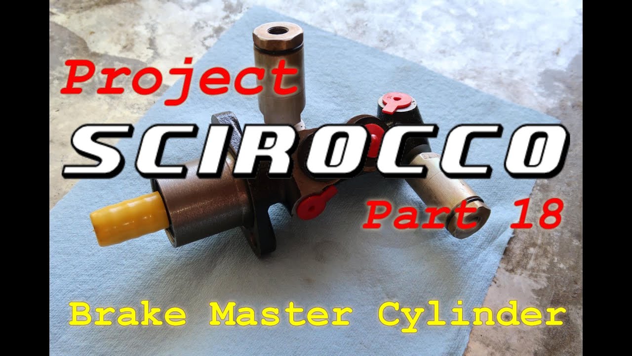 1985 VW Scirocco Mk2 | Part 18 - How to Replace the Brake Master Cylinder