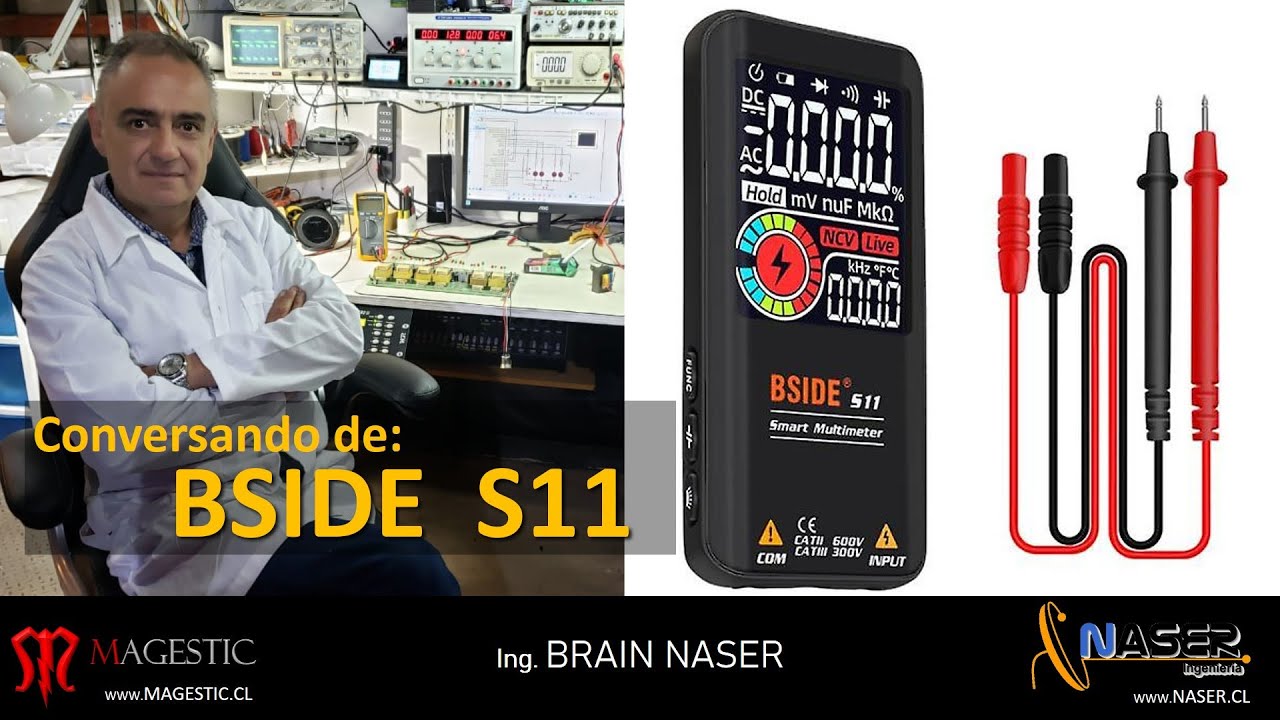 MULTIMETRO INTELIGENTE - BSIDE S11