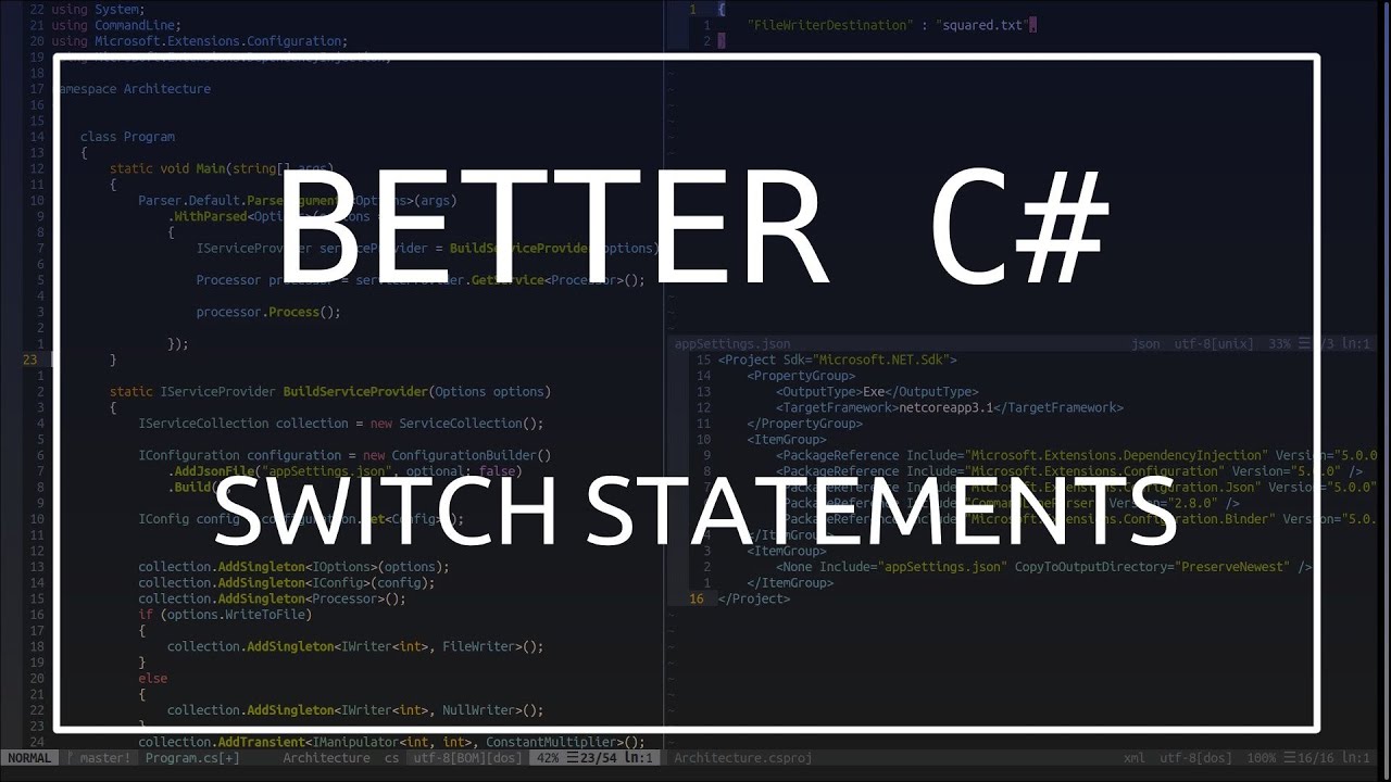Better C# - Switch Statements (can be evil)