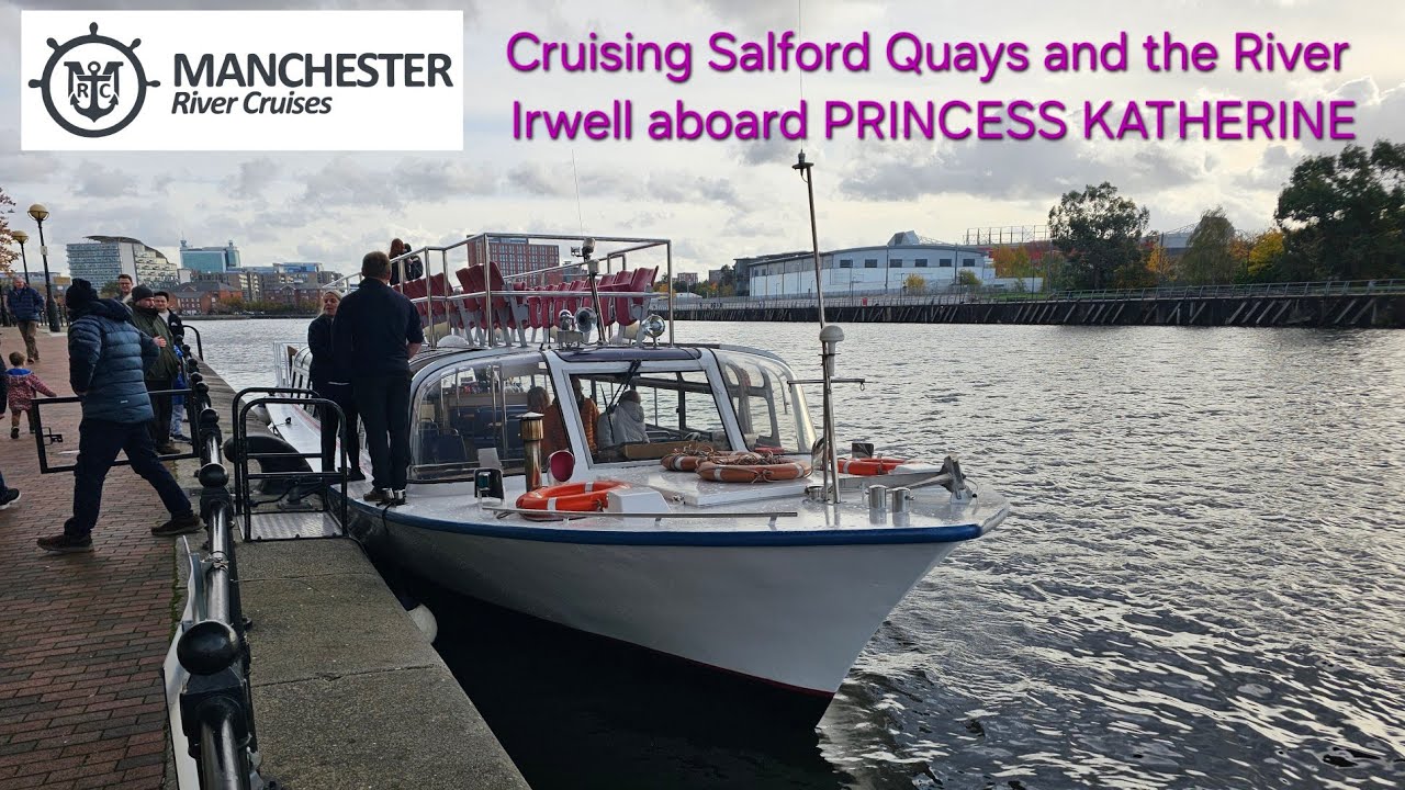 Cruising Salford Quays and the River Irwell with Manchester River Cruises