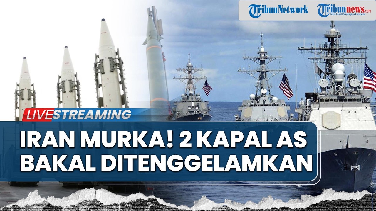 🔴Rudal Penghancur Iran Bidik Kapal Induk AS, Teheran Sesumbar Bisa Tenggelamkan 2 Armada Washington