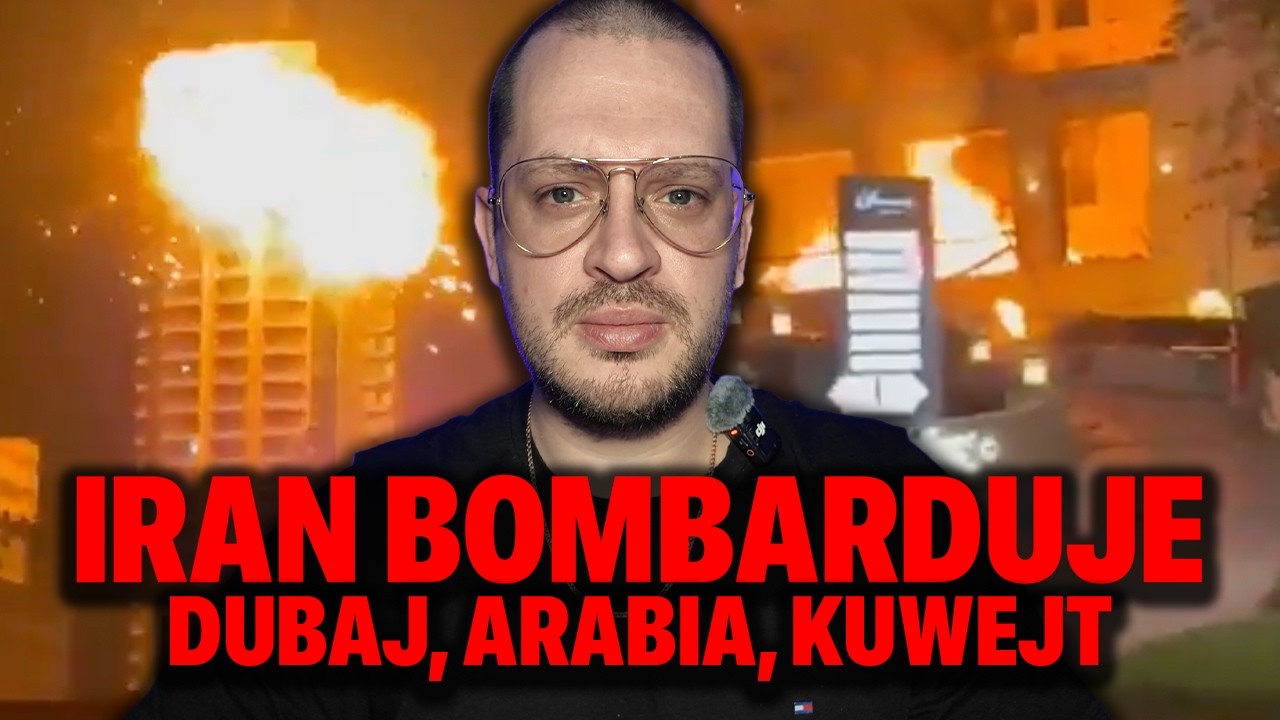 IRAN BOMBARDUJE DUBAJ, BAHRAJN, KUWEJT 🚀 TRWA ODWET IRANU NA AMERYKAŃSKIE BAZY WOJSKOWE