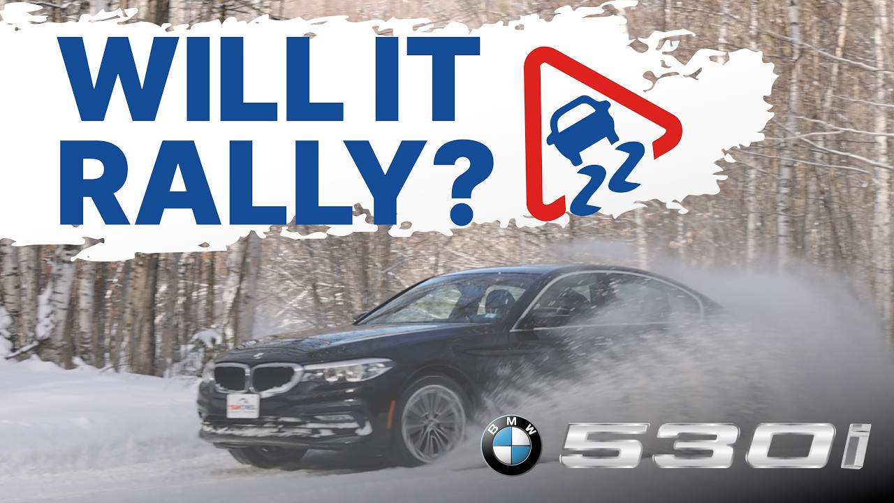 BMW 530i. Подойдет ли он для ралли?