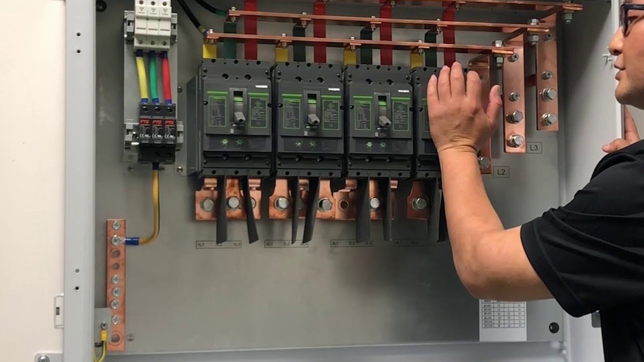 Reduce Wire Costs with CPS 4:1 AC Combiner Box for 100/125kW Inverters