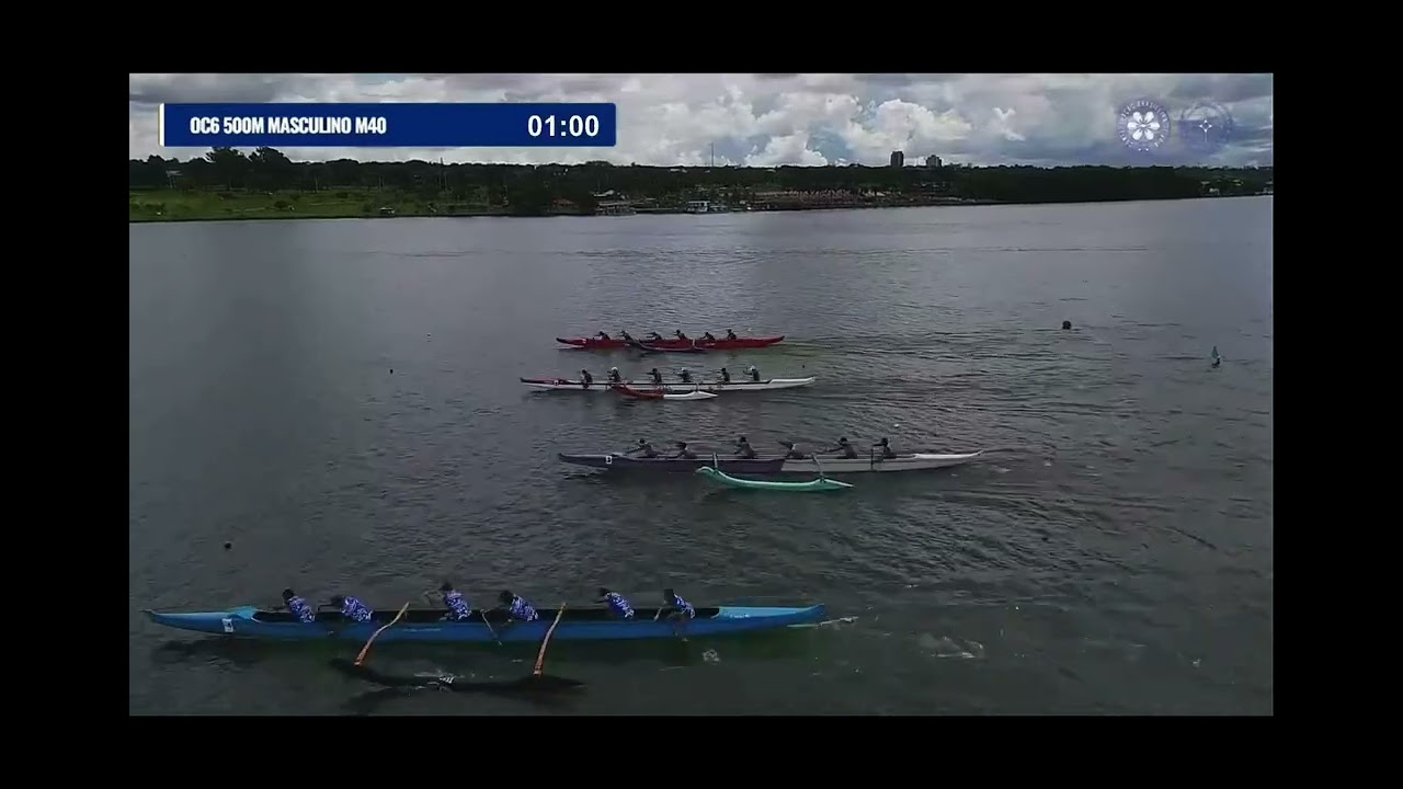 Campeonato Brasileiro de Va’a Sprint  - V6 500m Master 40 Masculino - Brasília 2026