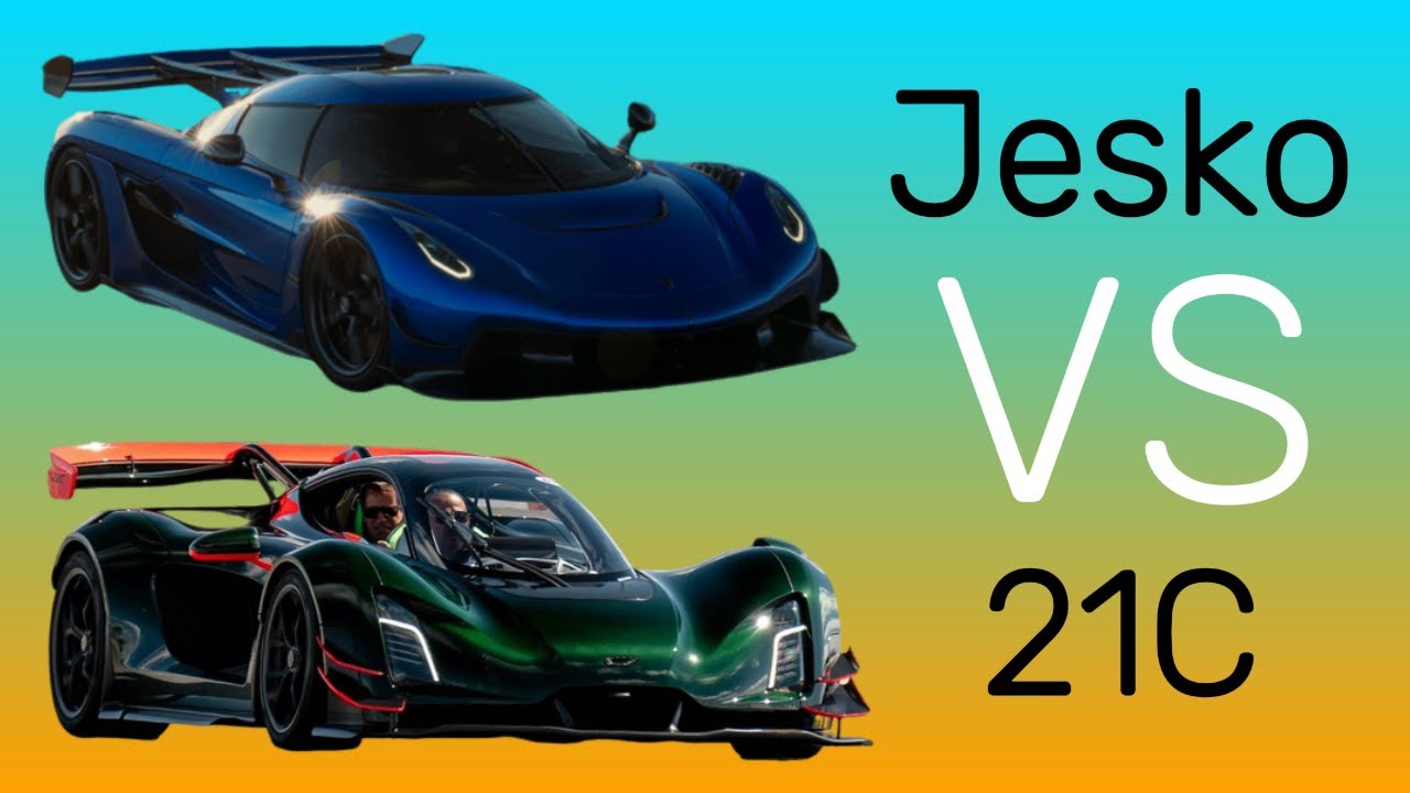 Koenigsegg Jesko Attack vs Czinger 21C - lap record for homologated production cars at Laguna Seca