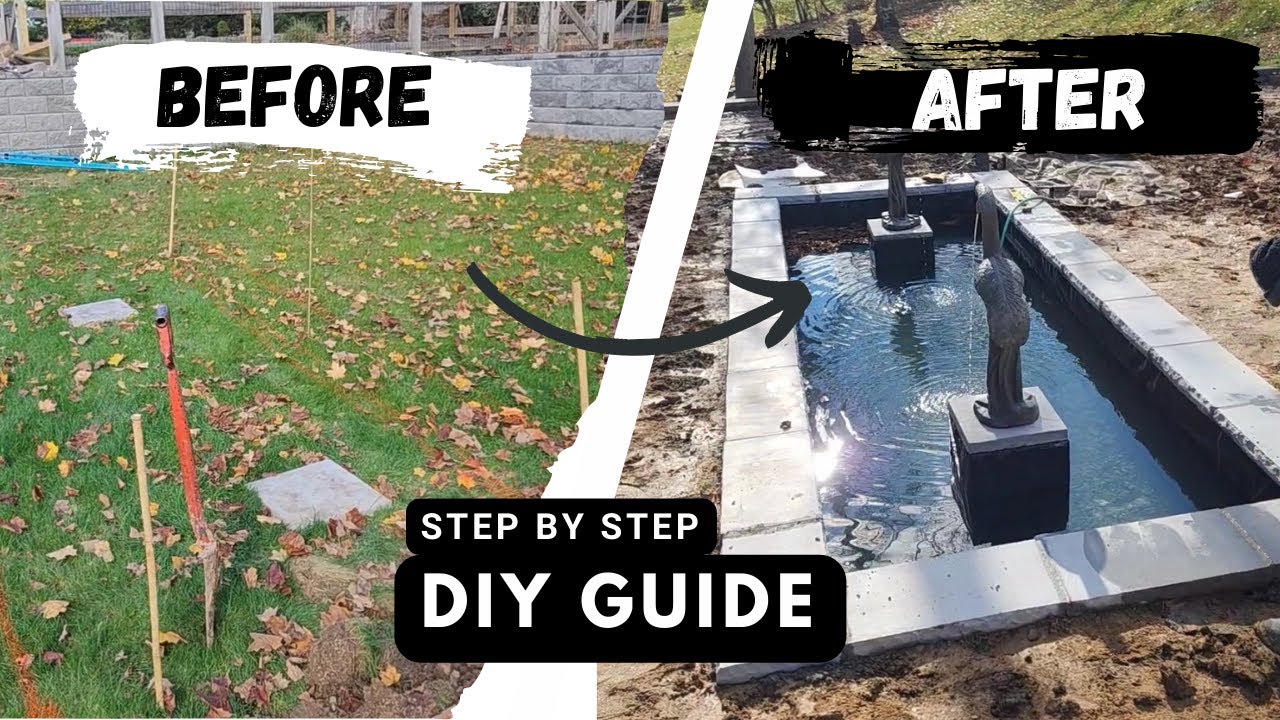 How to build a Pond like the Pros- DIY Step by Step Guide