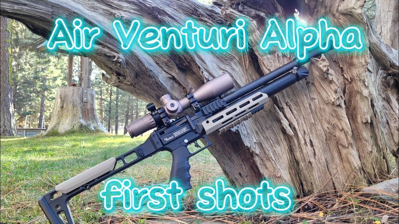 Air Venturi Alpha .22cal PCP 🚨 первые выстрелы 🚨 #пневматика #веселье #PCP #airventuri