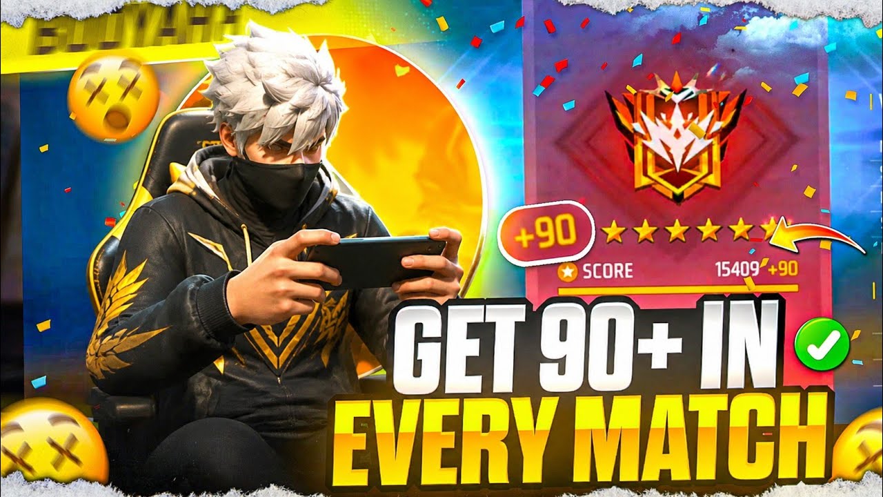 How To Get 90+ In Every Br Rank Match 🔥 | Solo Grandmaster Pushing Tips And Tricks #freefire
