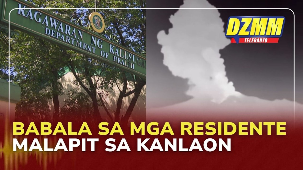 DOH warns public after Kanlaon eruption | Headline Ngayon (27 February 2026)