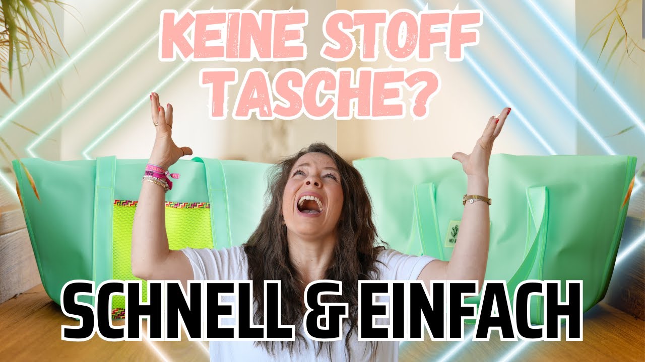 Diese Tasche ist NICHT aus Stoff – krasses DIY Material! 😱👜