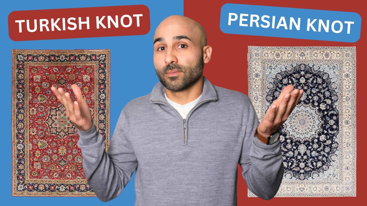 How to Tell Persian vs Turkish Knot Type