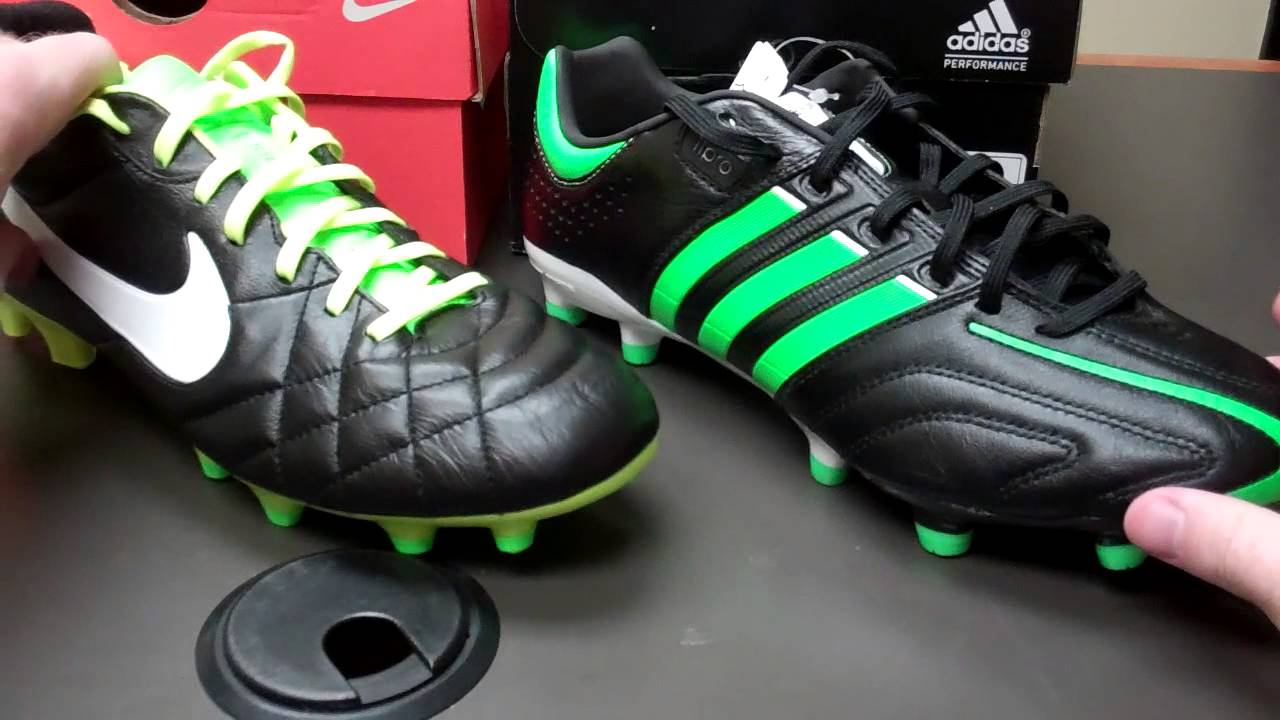 Nike Tiempo Legend IV vs. Adidas adiPure 11Pro
