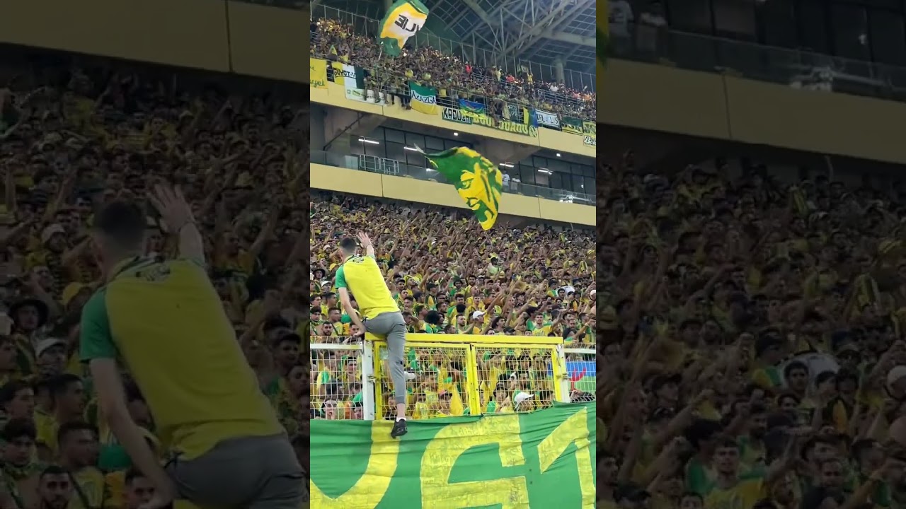 JSK Ambiance des supporters au nouveau stade Hocine Ait Ahmed Tiziouzou
