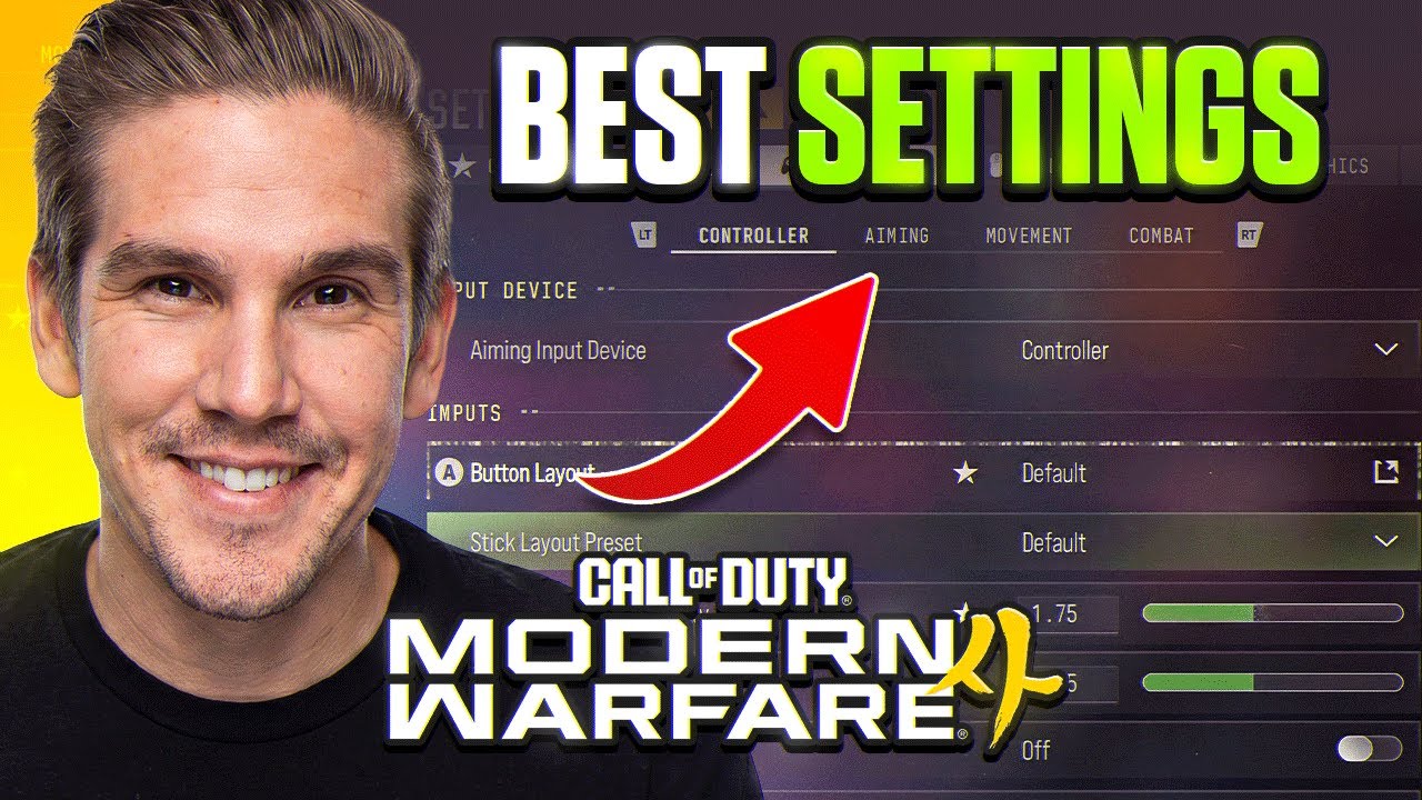 BEST MW4 SETTINGS YOU NEED TO USE! (AIM, MOVEMENT & GRAPHICS)