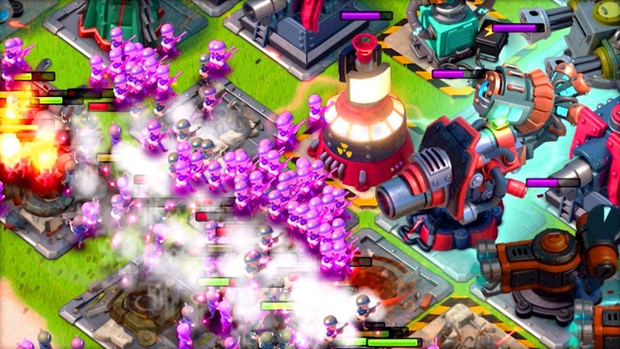 Boom Beach Clone Riflemen DANCE Party