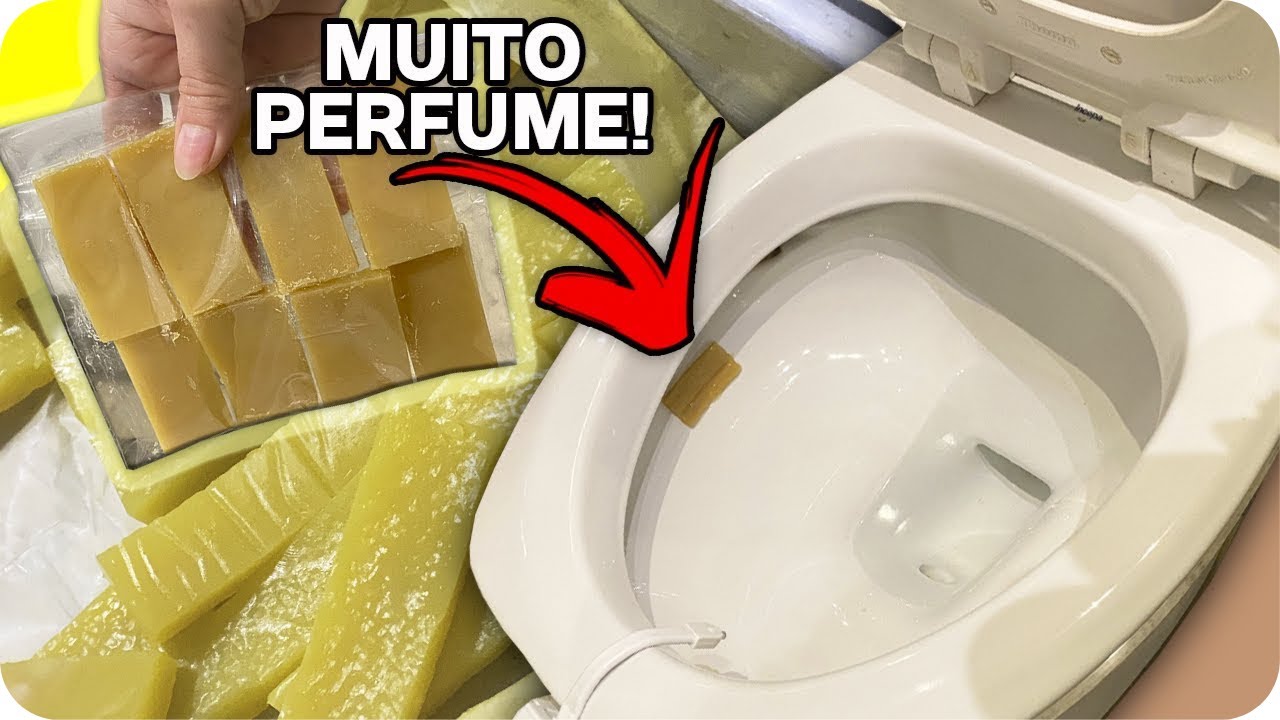 COMO FAZER PASTILHA ADESIVA PARA PERFUMAR VASO SANITÁRIO - BANHEIRO CHEIROSO SEMPRE!