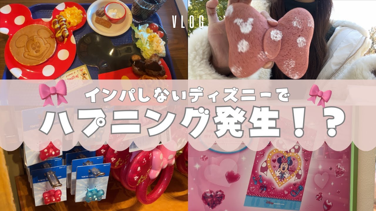 【インパしないディズニー】チケットなしでも楽しめる舞浜でハプニング発生！？🎀