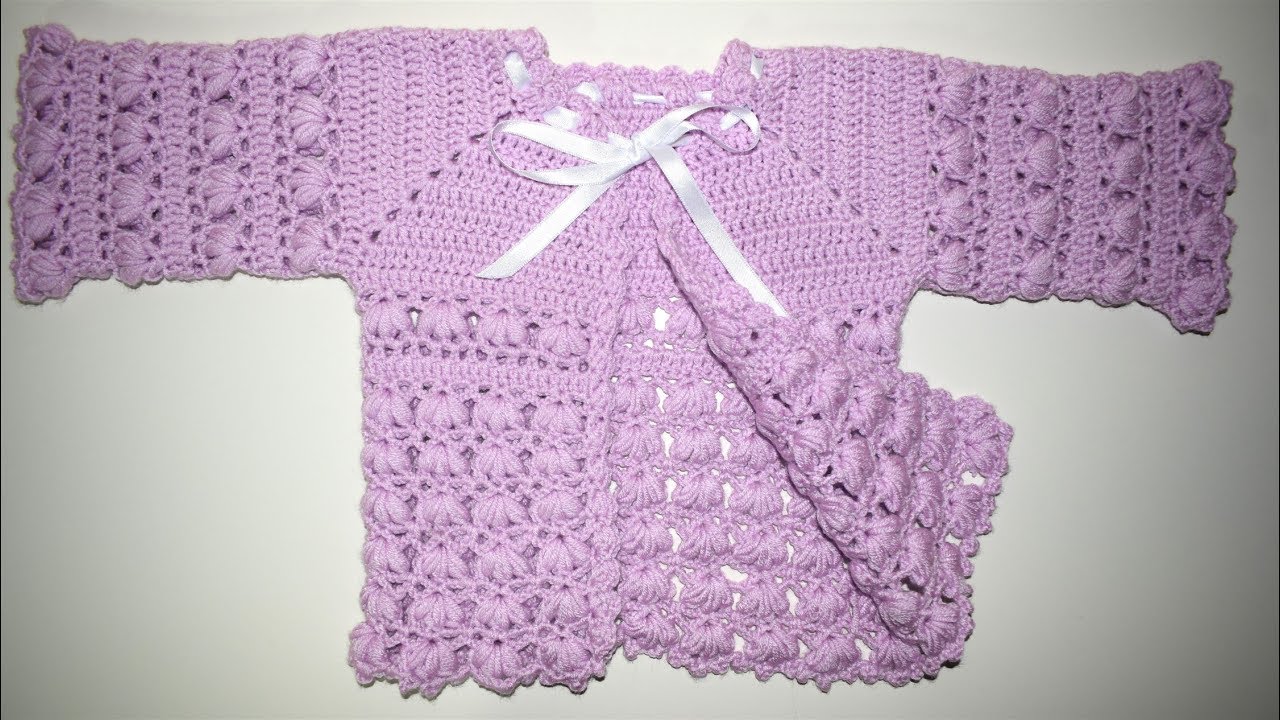 Bebek hırkası yapımı