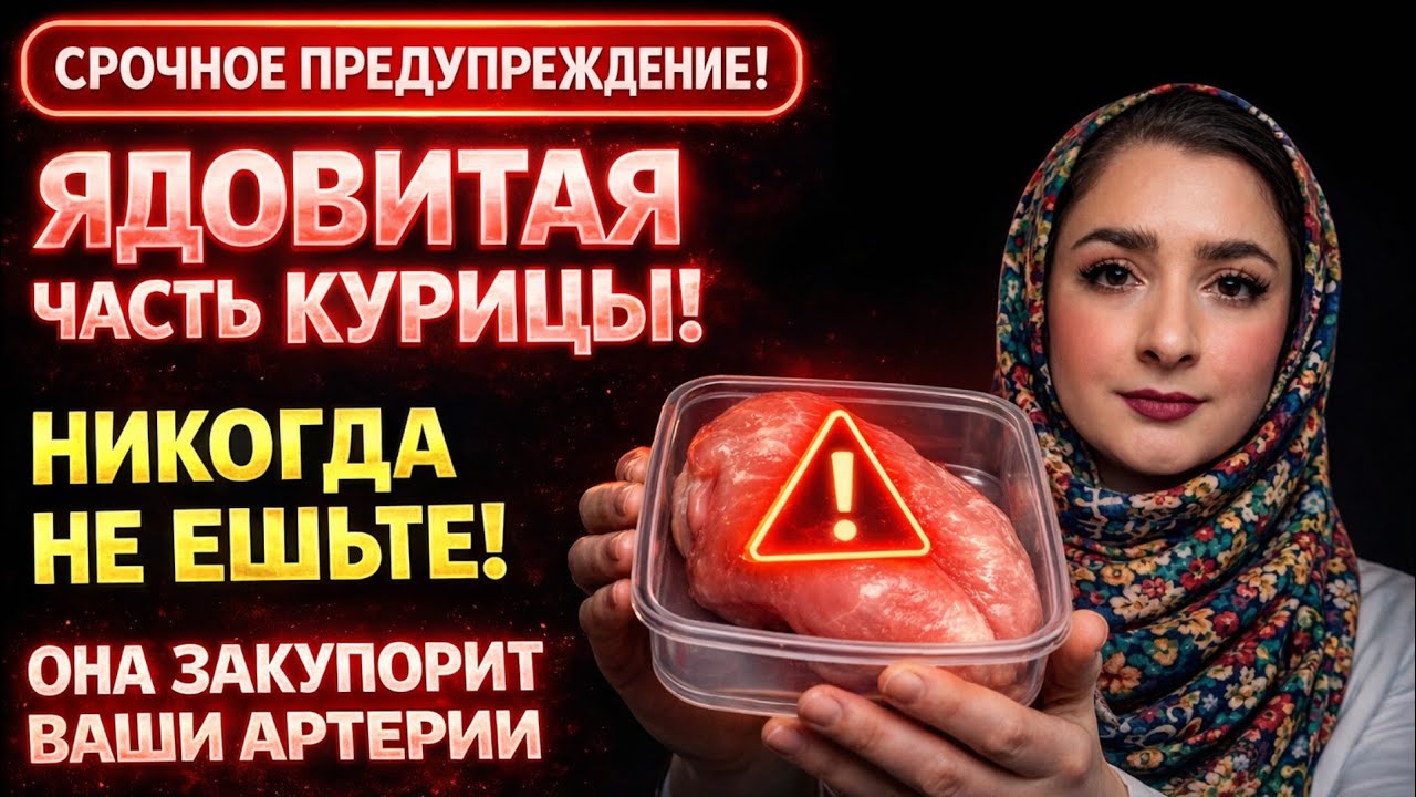 ВНИМАНИЕ: 4 токсичные части курицы — не ешьте! Они накапливают токсины и жир, засоряют сосуды.