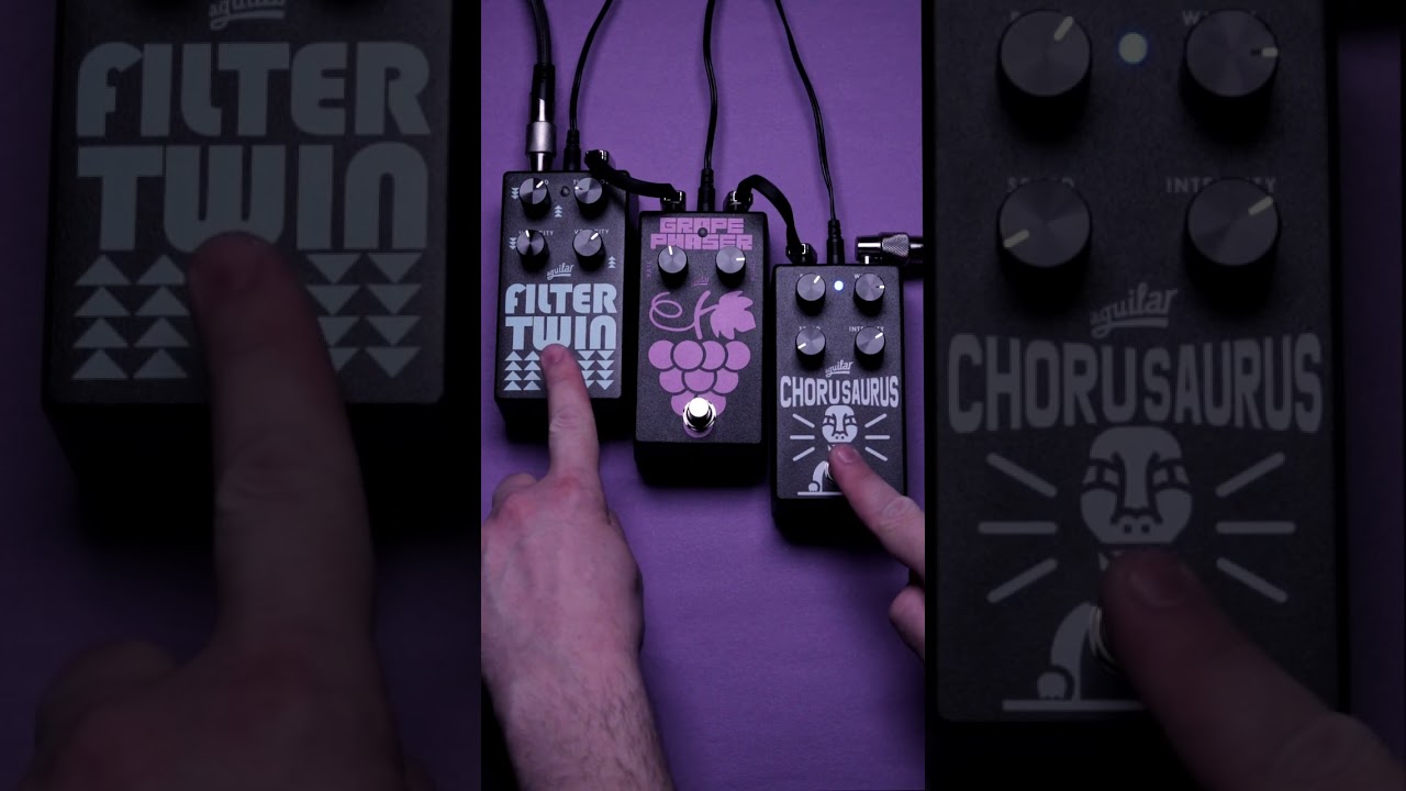 Dial It In: Chorusaurus, Filter Twin, or Grape Phaser?
