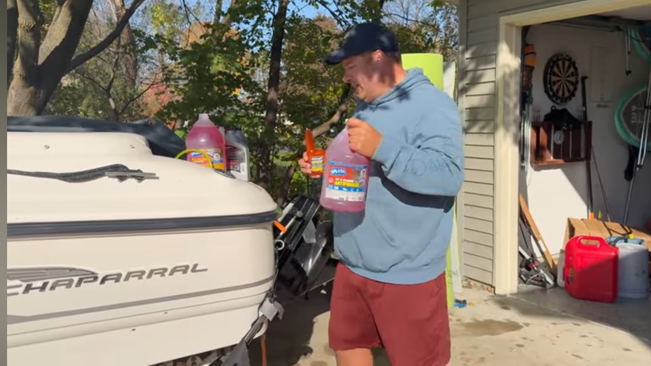 Подготовка Mercruiser к зиме