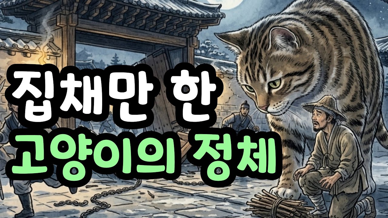 죽어가던 새끼 고양이를 살렸더니… 6개월 후 집채만 한 짐승이 되어 돌아왔다 | 조선 야담