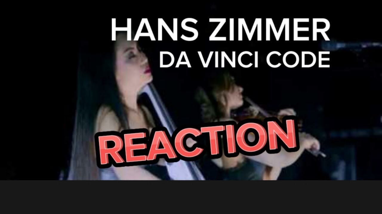 Hans Zimmer - The Da Vinci Code ( Live in Prague REACTION