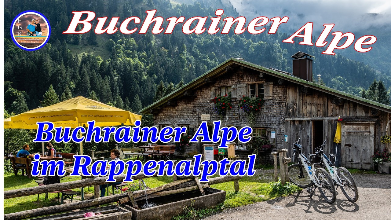 Zur Buchrainer Alpe im Rappenalptal bei Oberstdorf am 17 09 2021
