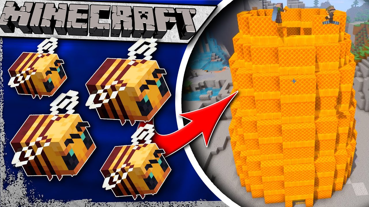 Minecraft - We Built a Giant Beehive Then Fought The Bees... | Comedy Gaming
