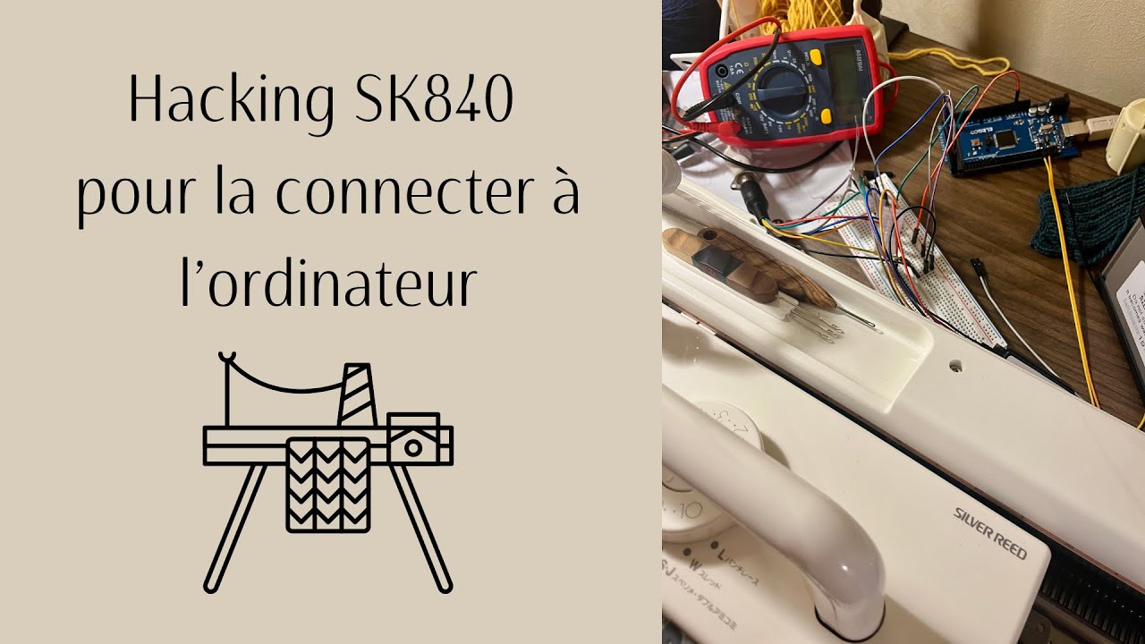 Hacking de la silver reed SK840