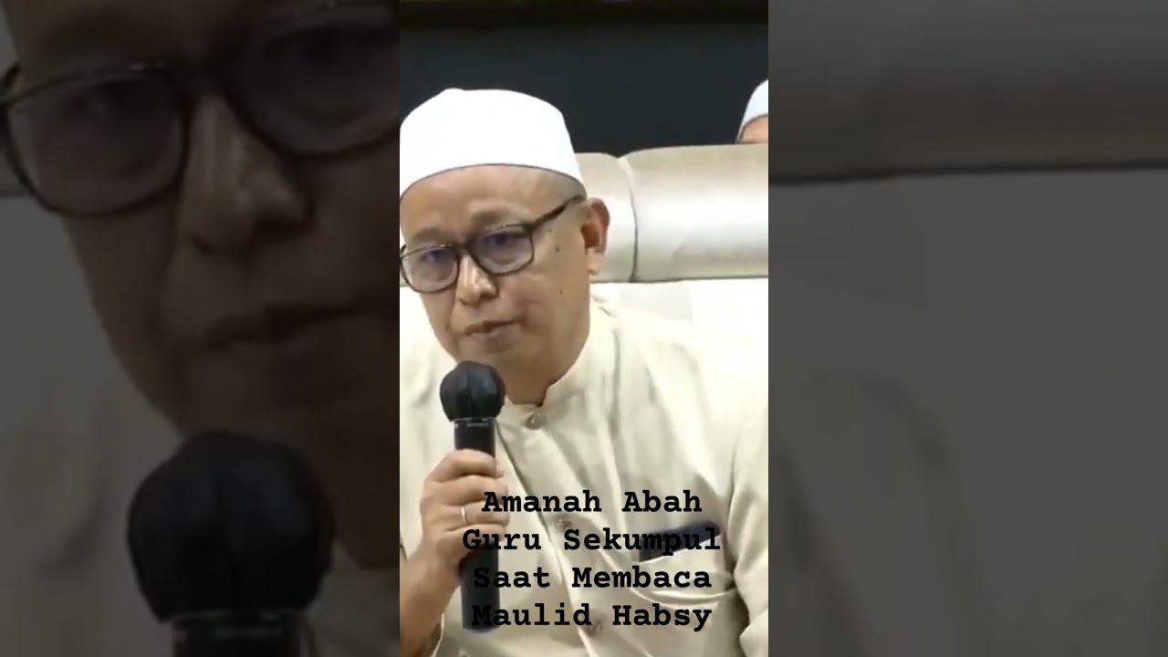 Amanah Abah Guru Sekumpul Saat Membaca Maulid Habsy (Simtudduror)