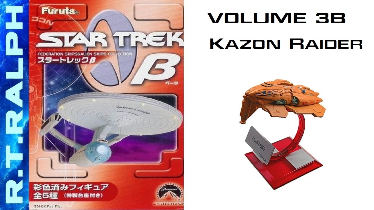 Обзор модели Furuta Star Trek. Серия 3b.2 — Kazon Raider