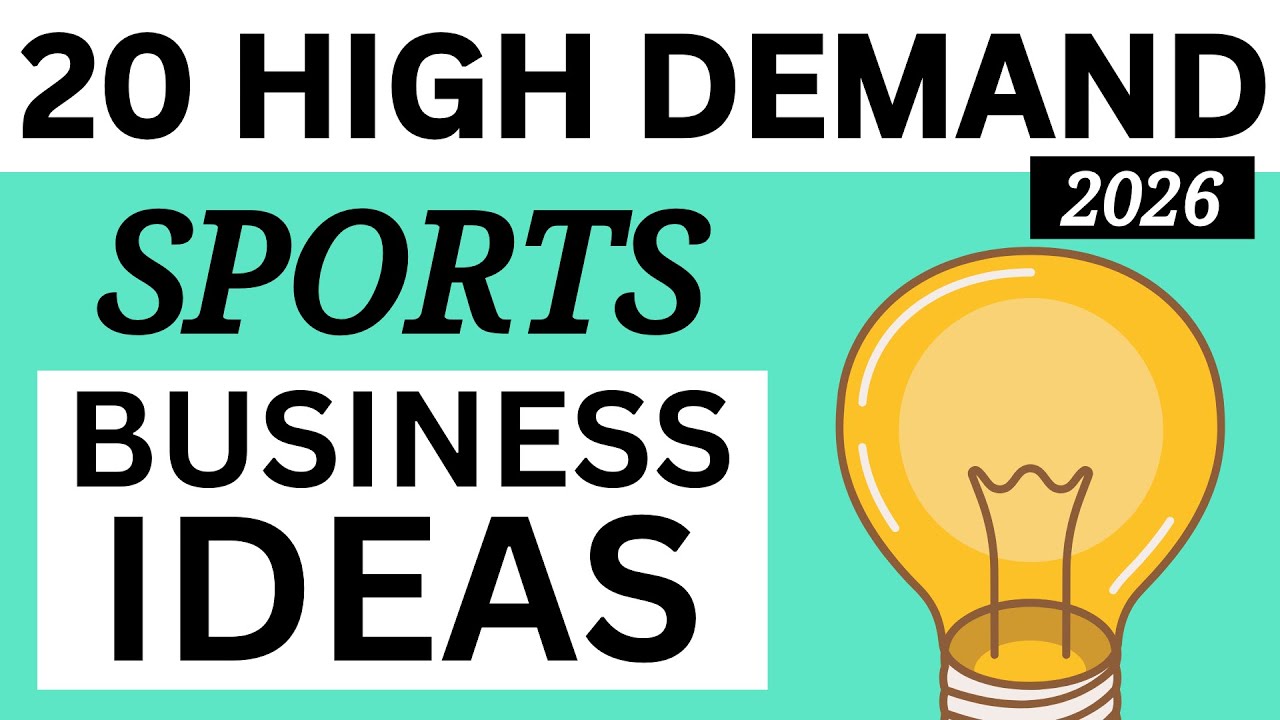 20 Sports Business Ideas to Start a Business - New Business Ideas 2026