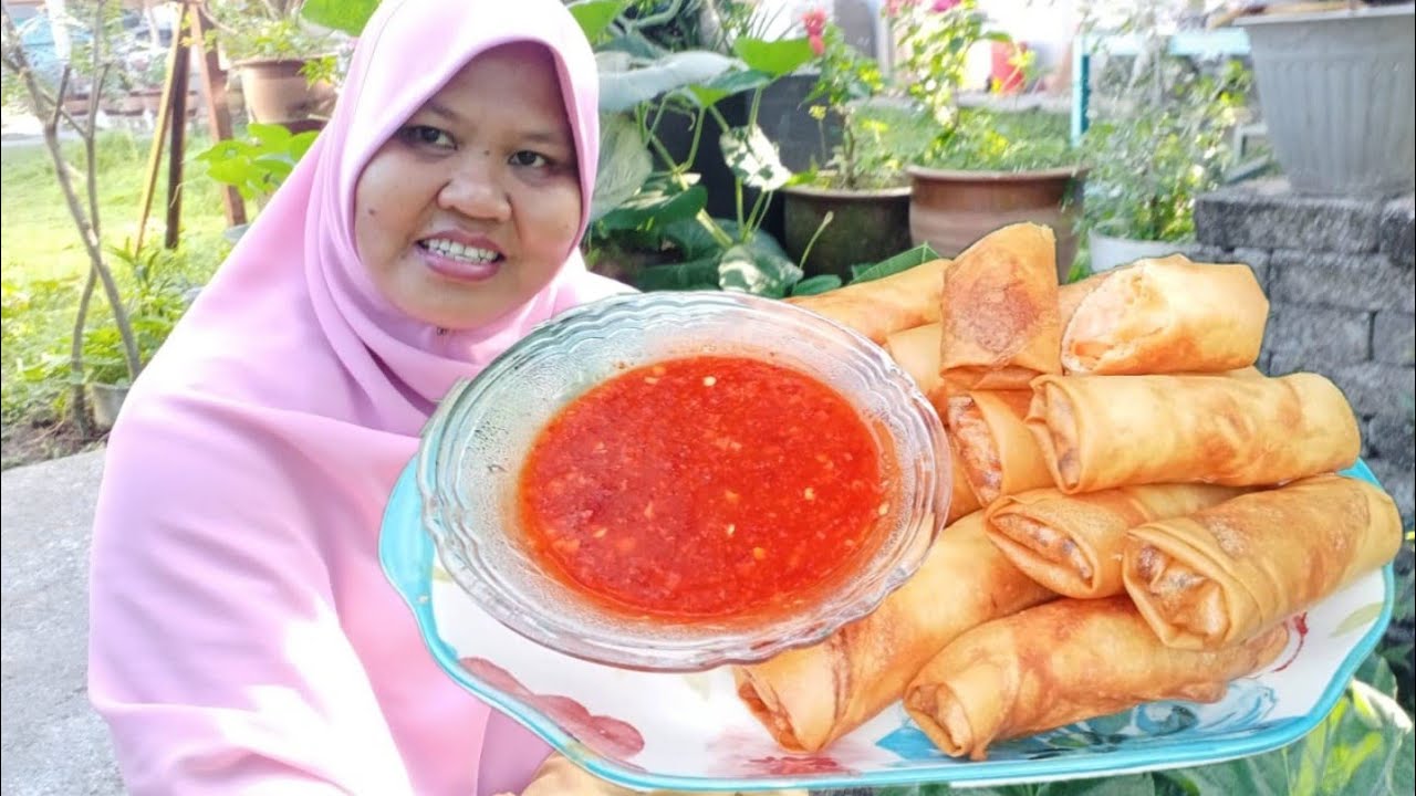 cara buat popia goreng ringkas by kak nur @tip agar popia  tak lemau