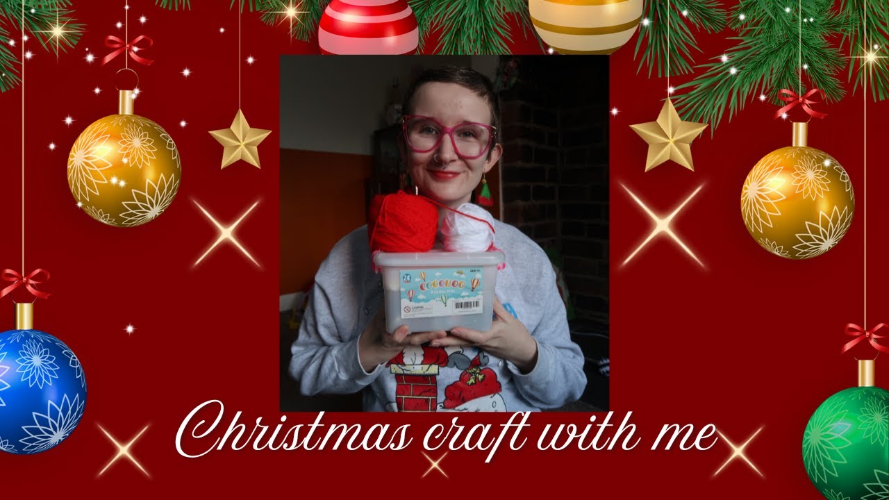 Craft with me - Christmas edition (doing some haphazard festive DIYs!)