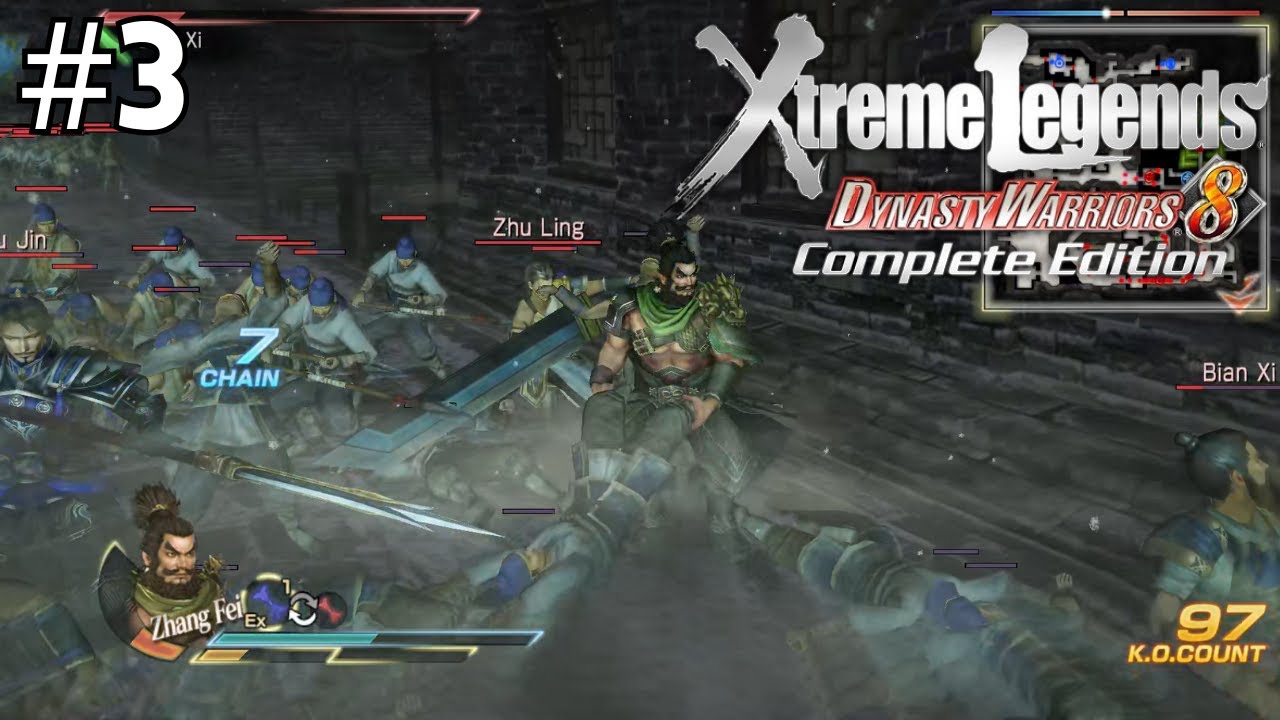 Defense of Xu Province (Shu - 1st Star) | Dynasty Warriors 8: XL - Part 3 - | No Commentary