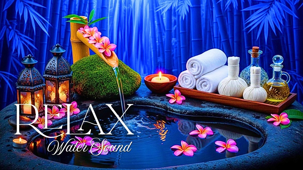 Relaxing Music with Water Sounds for Stress Relief 🌿 Relieve depression