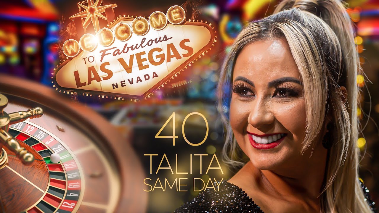 FESTA NO CASSINO | TALITA 40 ANOS LAS VEGAS | CRIATIVY ESTÚDIO 4K